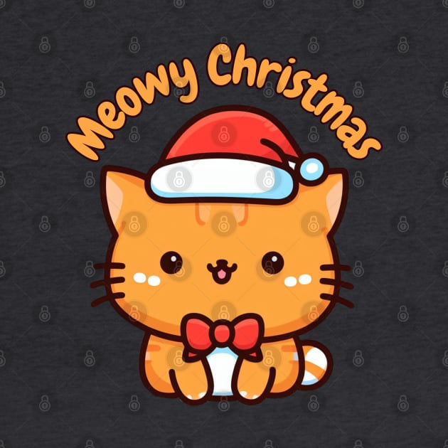 Catmas tabby ginger cat by Japanese Fever